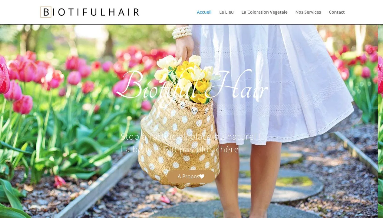 Biotiful Hair — projet client SEO WEB