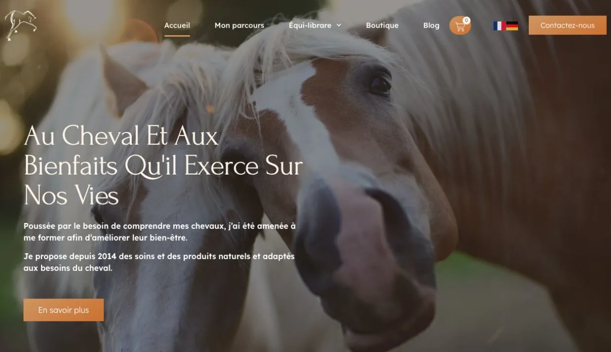 Horse Spirit — projet client SEO WEB
