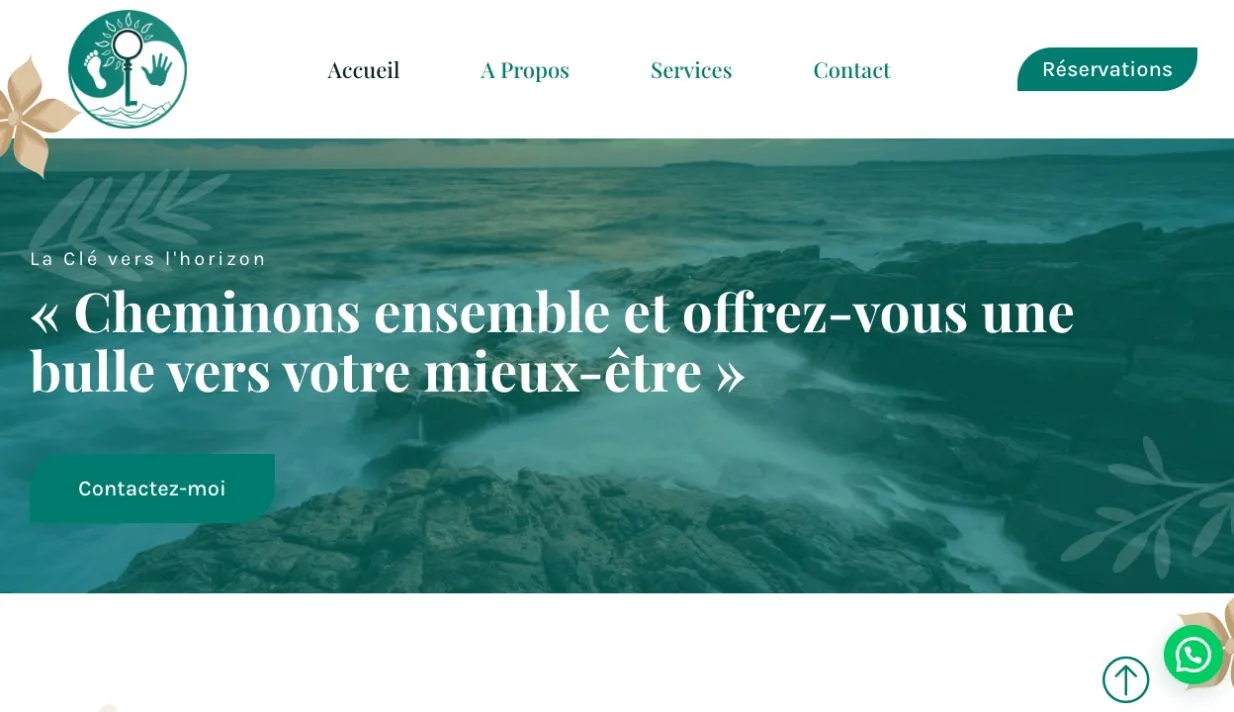 La Clé vers l’horizon — projet client SEO WEB