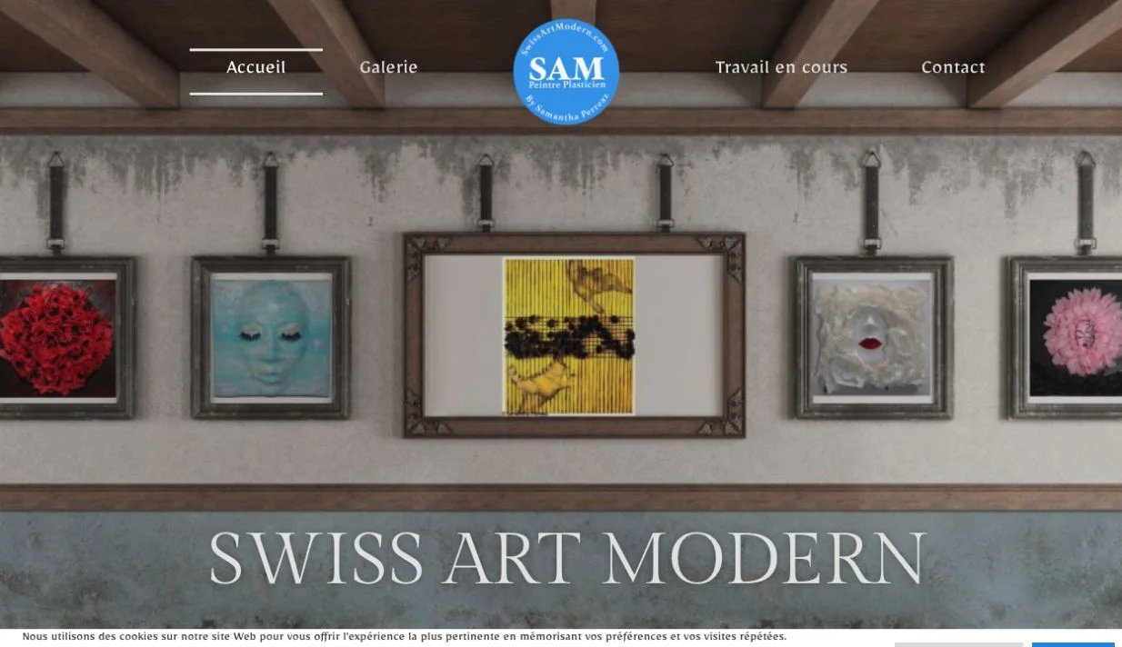 Swiss Art Modern — projet client SEO WEB