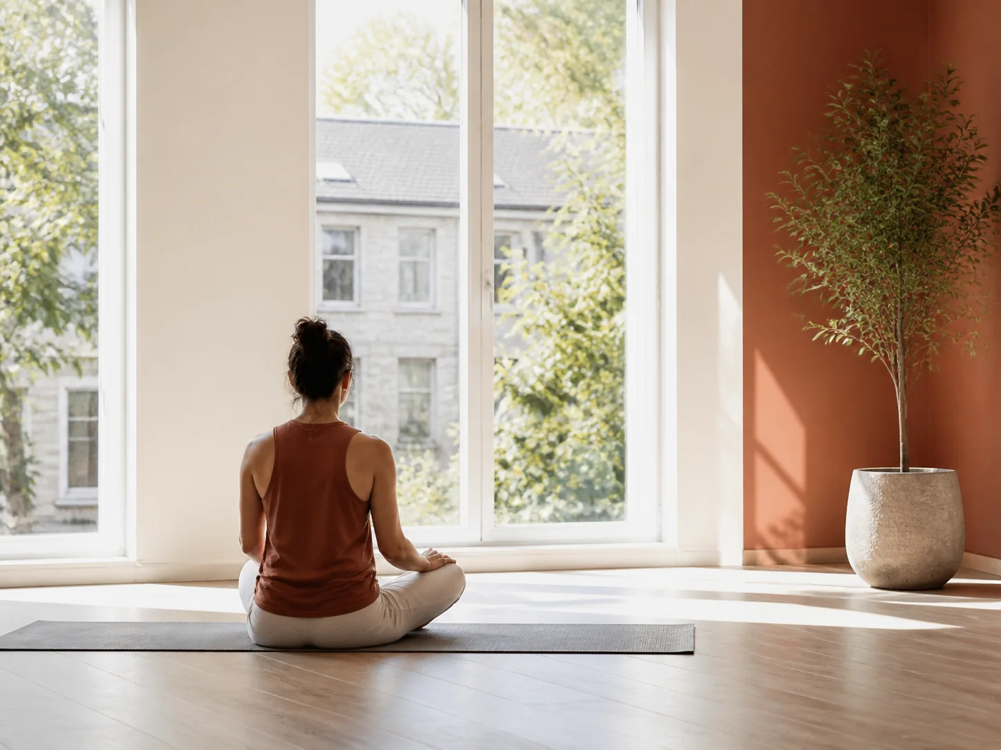 Séance fictive de respiration et mouvement doux